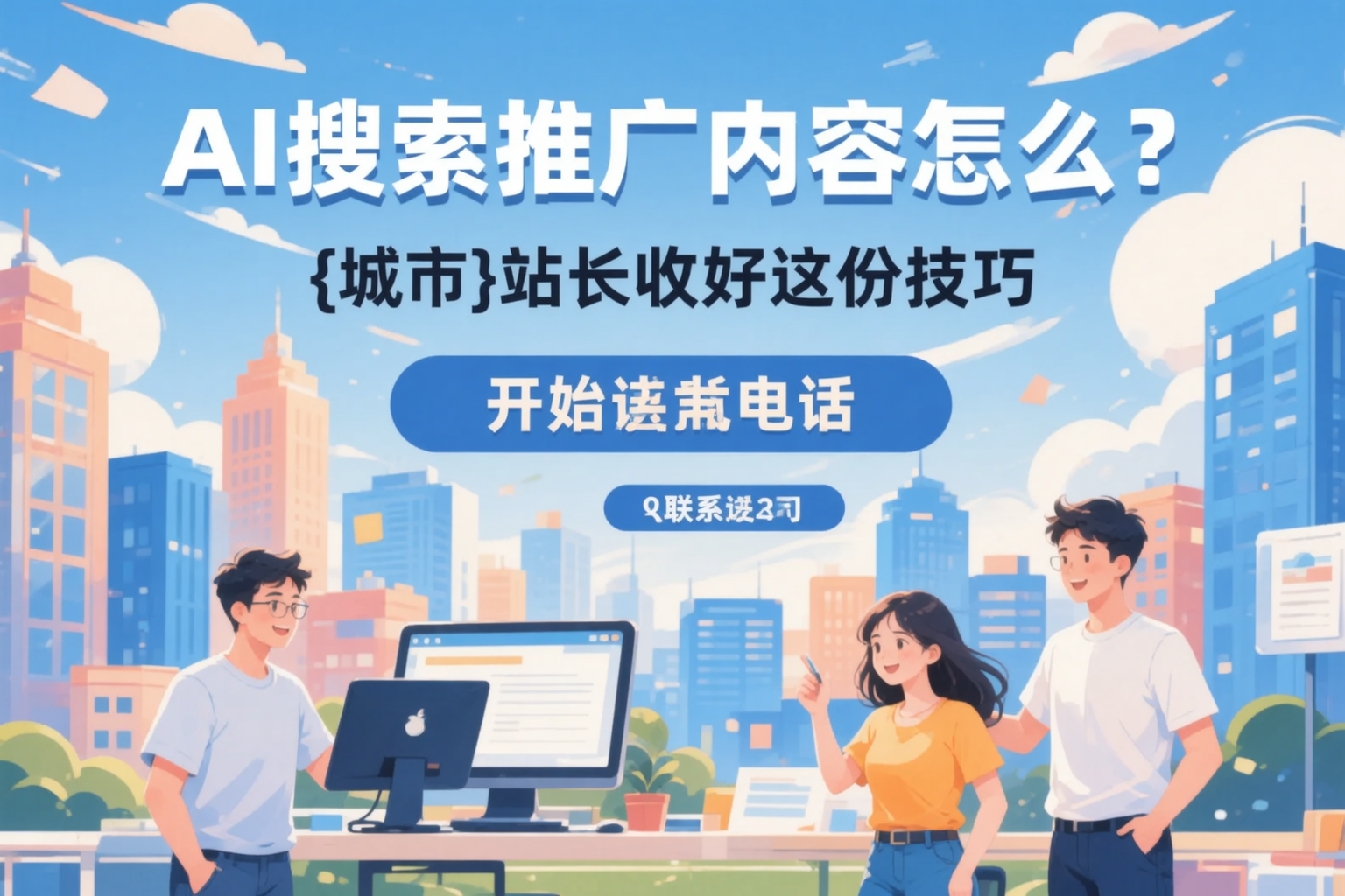 AI搜索推广内容怎么写？北碚站长收好这份技巧