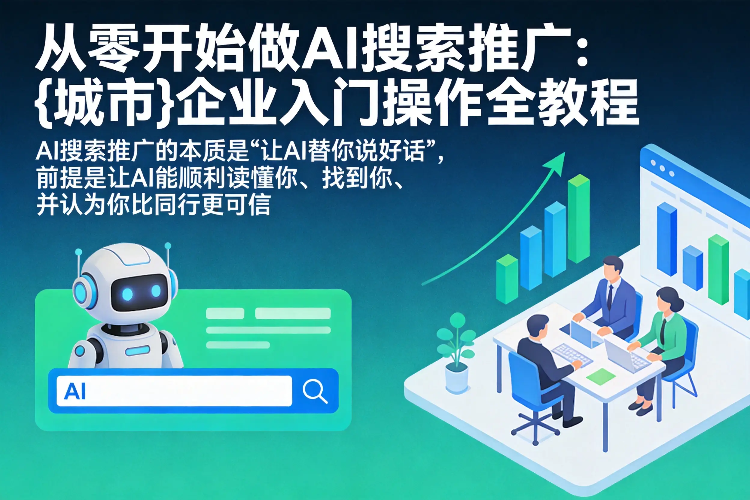 从零开始做AI搜索推广：北碚企业入门操作全教程