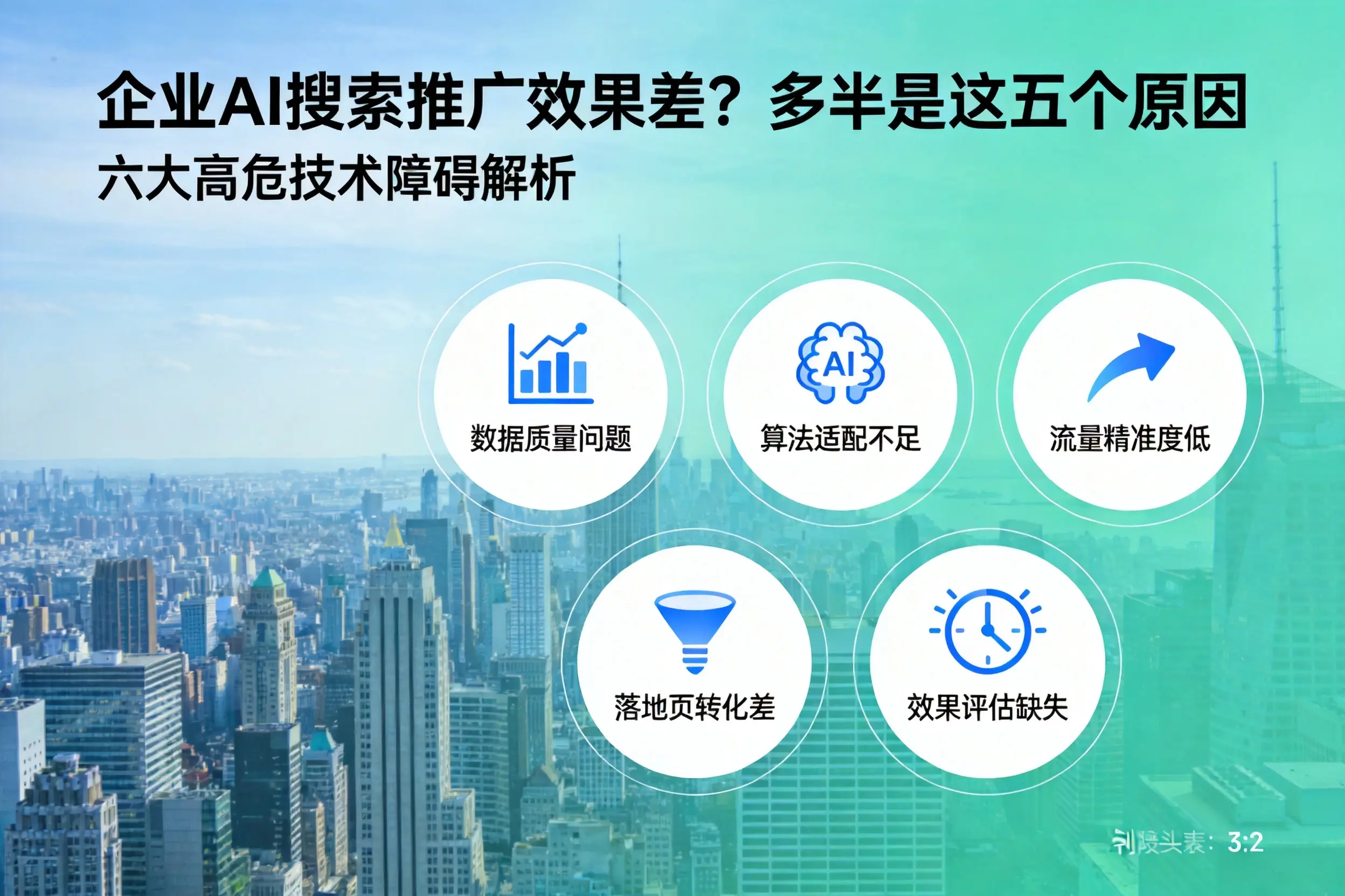 北碚企业AI搜索推广效果差？多半是这五个原因